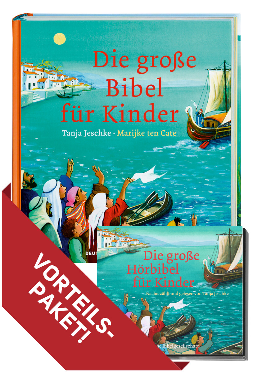Die große Bibel für Kinder. Kombi-Paket (Buch + Hörbuch)