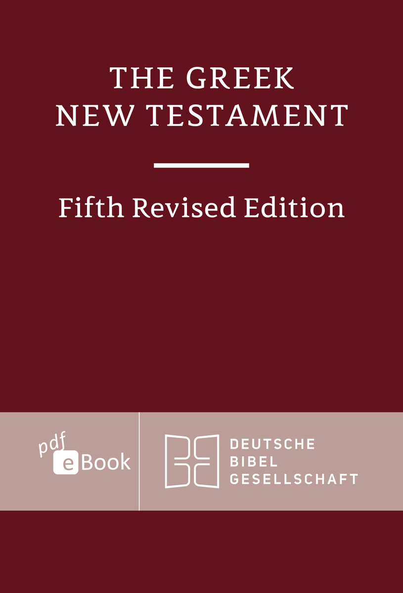 The Greek New Testament. 5th Ed. eBook im PDF-Format The Greek New Testament. 5th Ed. eBook im PDF-Format
