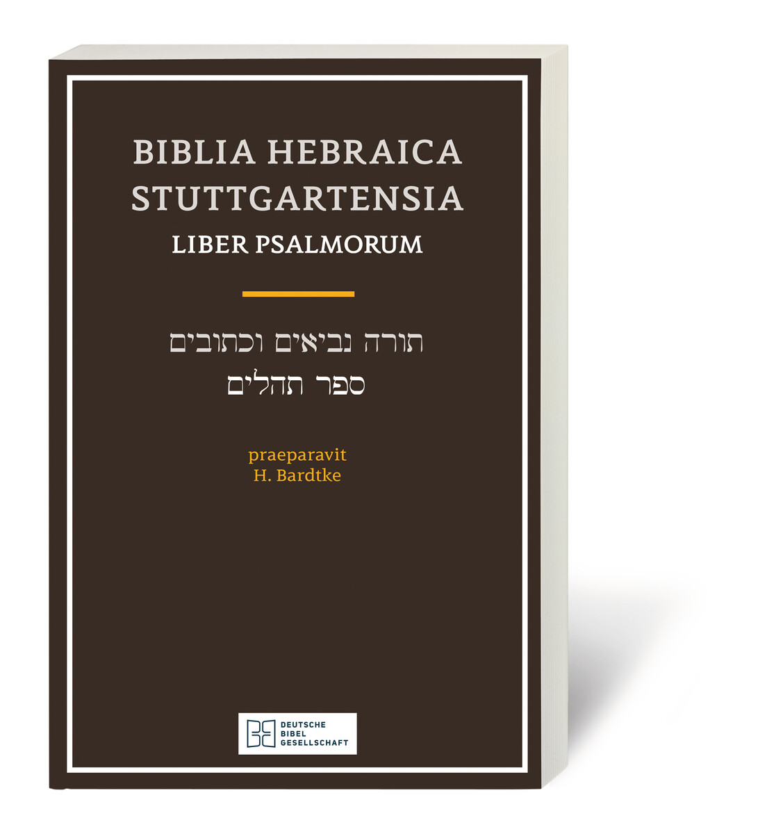 Biblia Hebraica Stuttgartensia. Liber Psalmorum