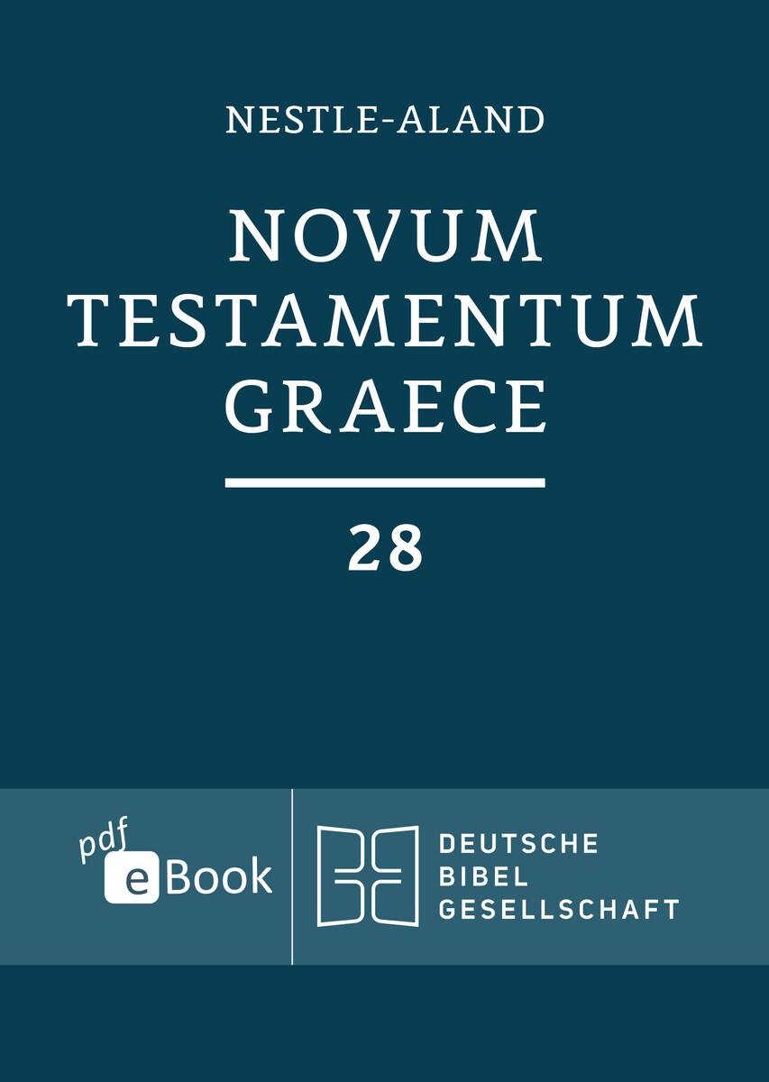 Nestle-Aland. Novum Testamentum Graece. PDF-Ausgabe