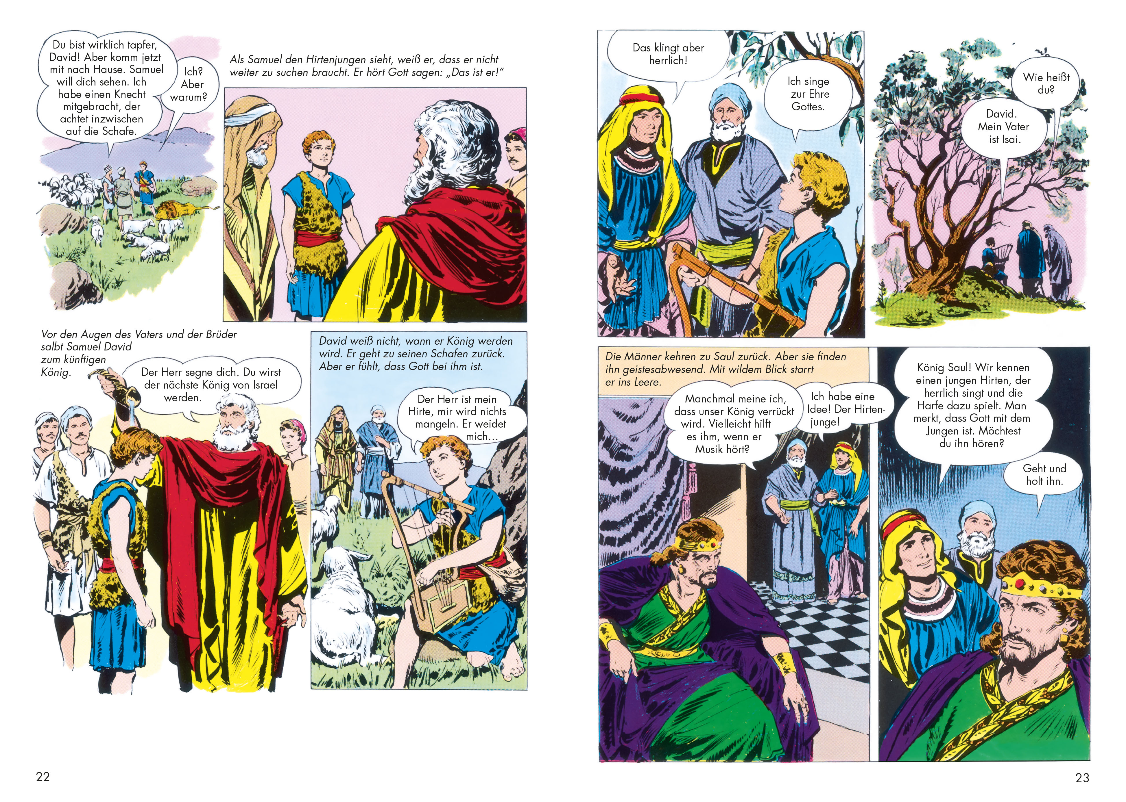 Comic-Reihe »Die Bibel im Bild« – Heft 4: Späher in der Nacht