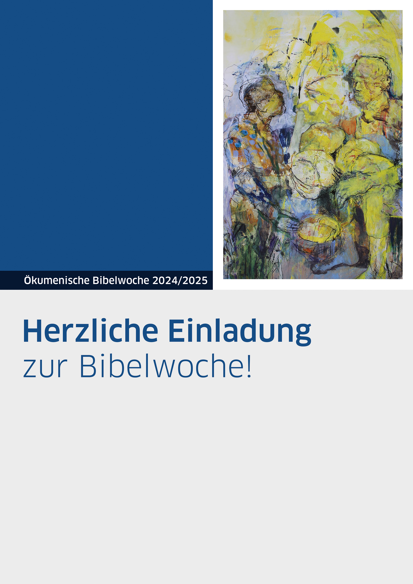 Bibelwoche 2024/2025 Plakat