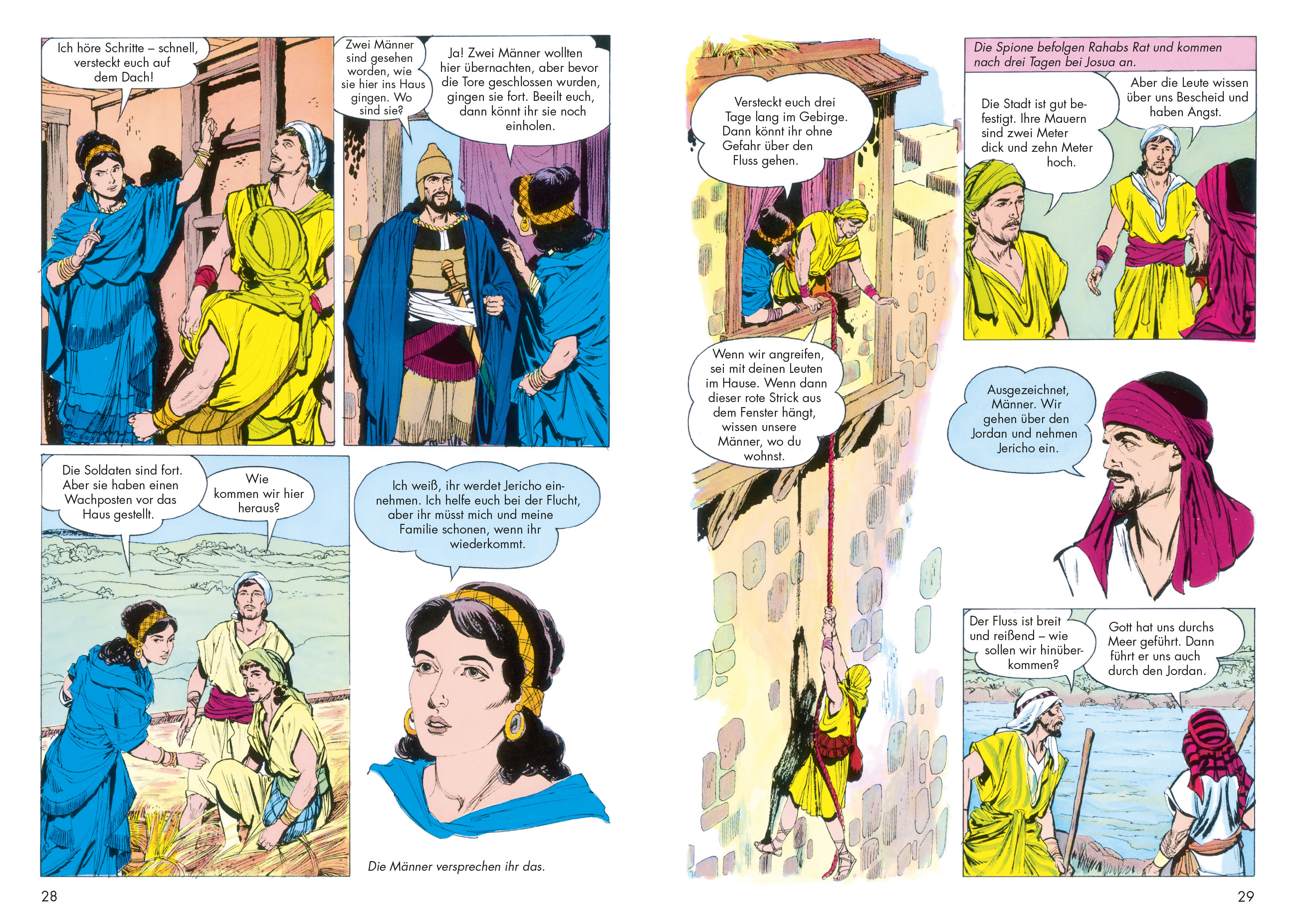 Comic-Reihe »Die Bibel im Bild« – Heft 2: Spione in Jericho