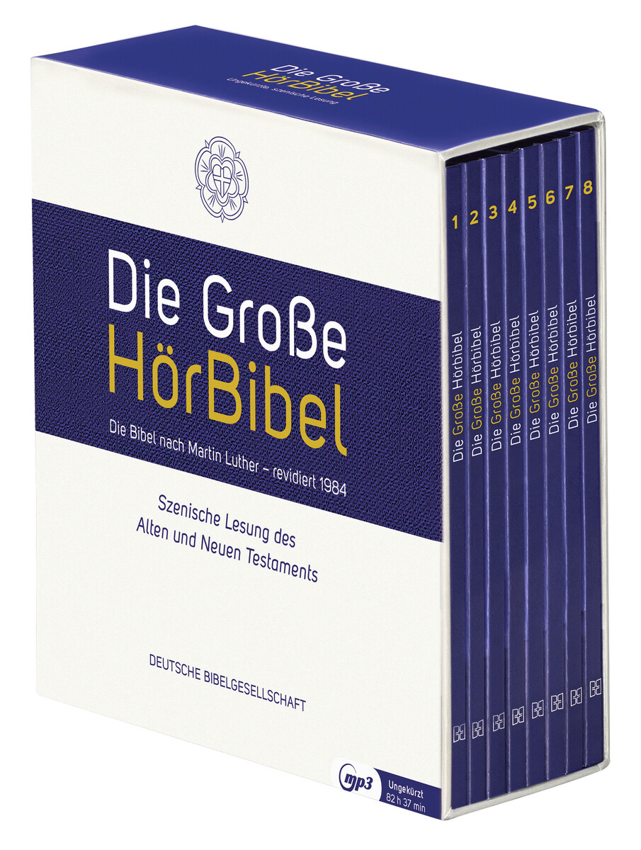 Die Große HörBibel. Ungekürzte, szenische Lesung. 8 MP3-CDs Die Große HörBibel. Ungekürzte, szenische Lesung. 8 MP3-CDs