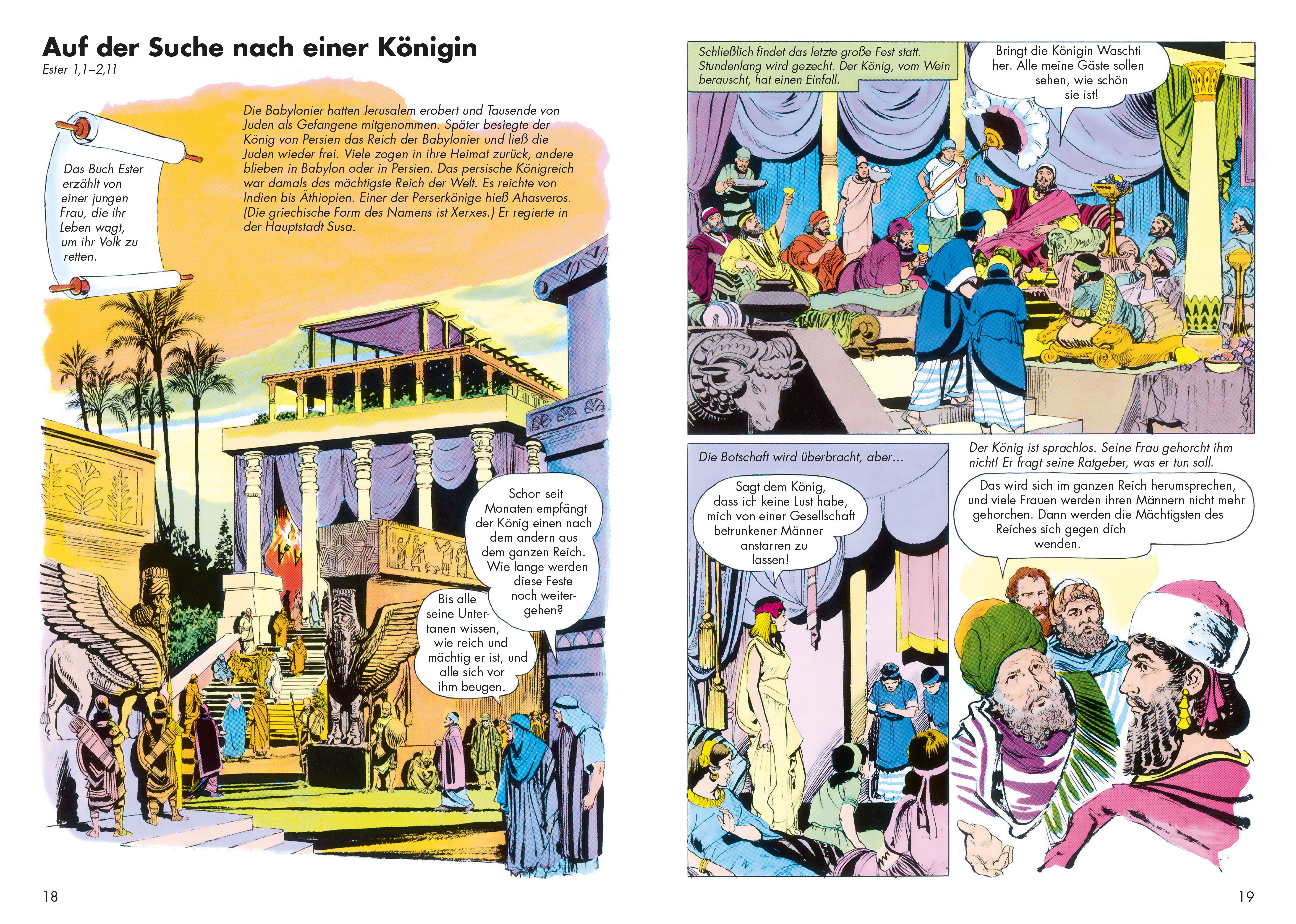 Comic-Reihe »Die Bibel im Bild« – Heft 8: Kapitulation