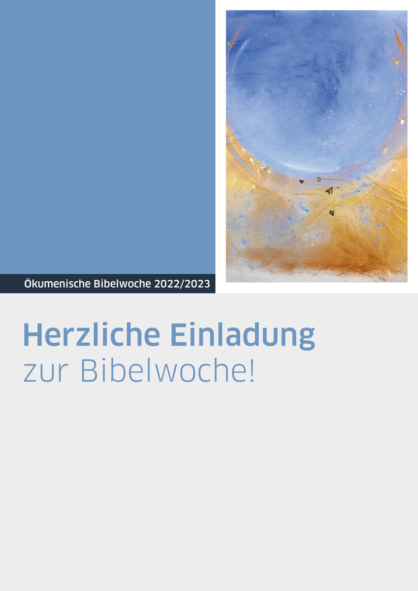 Bibelwoche 2022/2023 Plakat