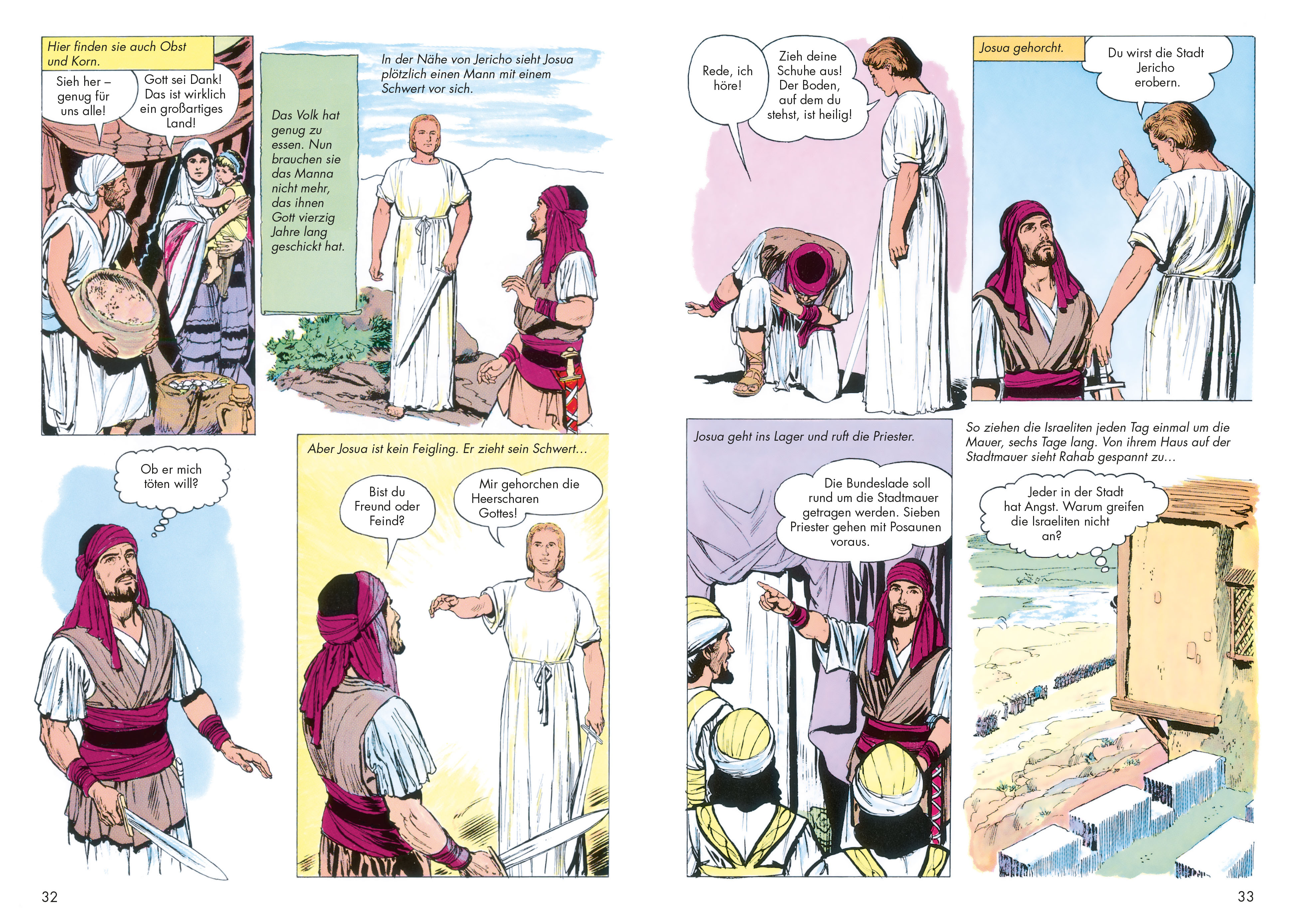 Comic-Reihe »Die Bibel im Bild« – Heft 2: Spione in Jericho