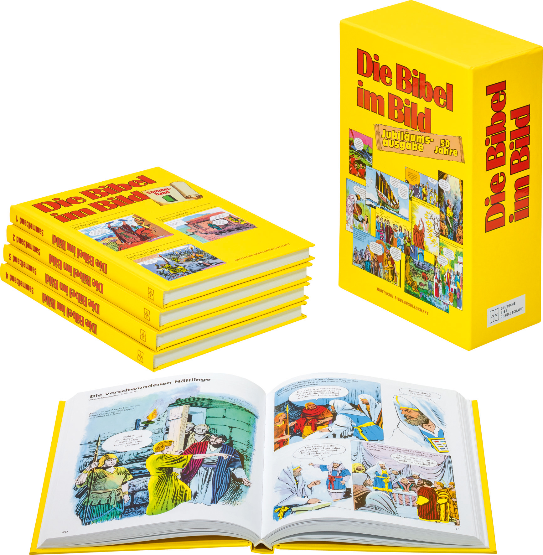 Comic-Reihe »Die Bibel im Bild«. 50 Jahre-Jubiläumsausgabe Comic-Reihe »Die Bibel im Bild«. 50 Jahre-Jubiläumsausgabe