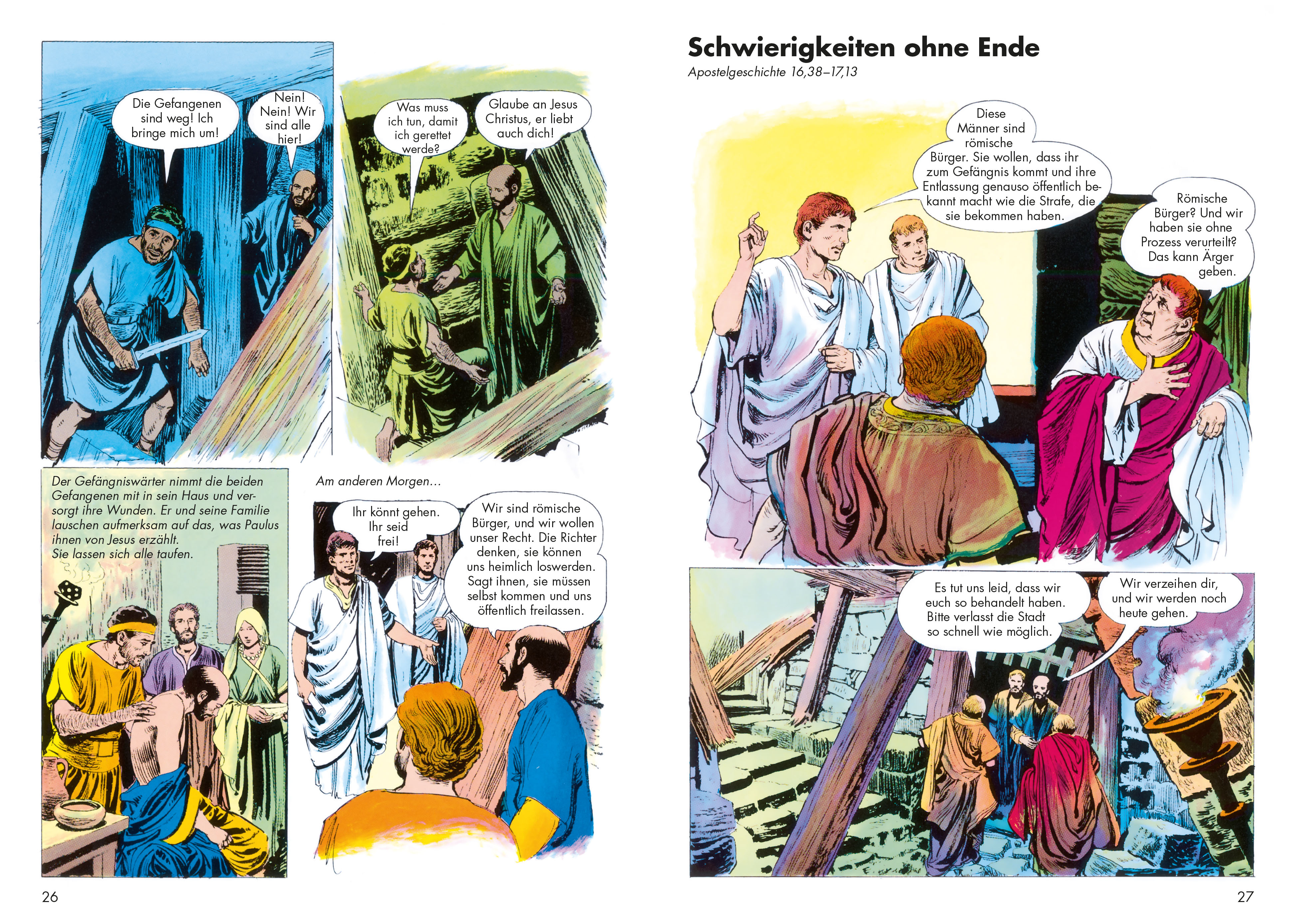 Comic-Reihe »Die Bibel im Bild« – Heft 15: Unterwegs für Gott 