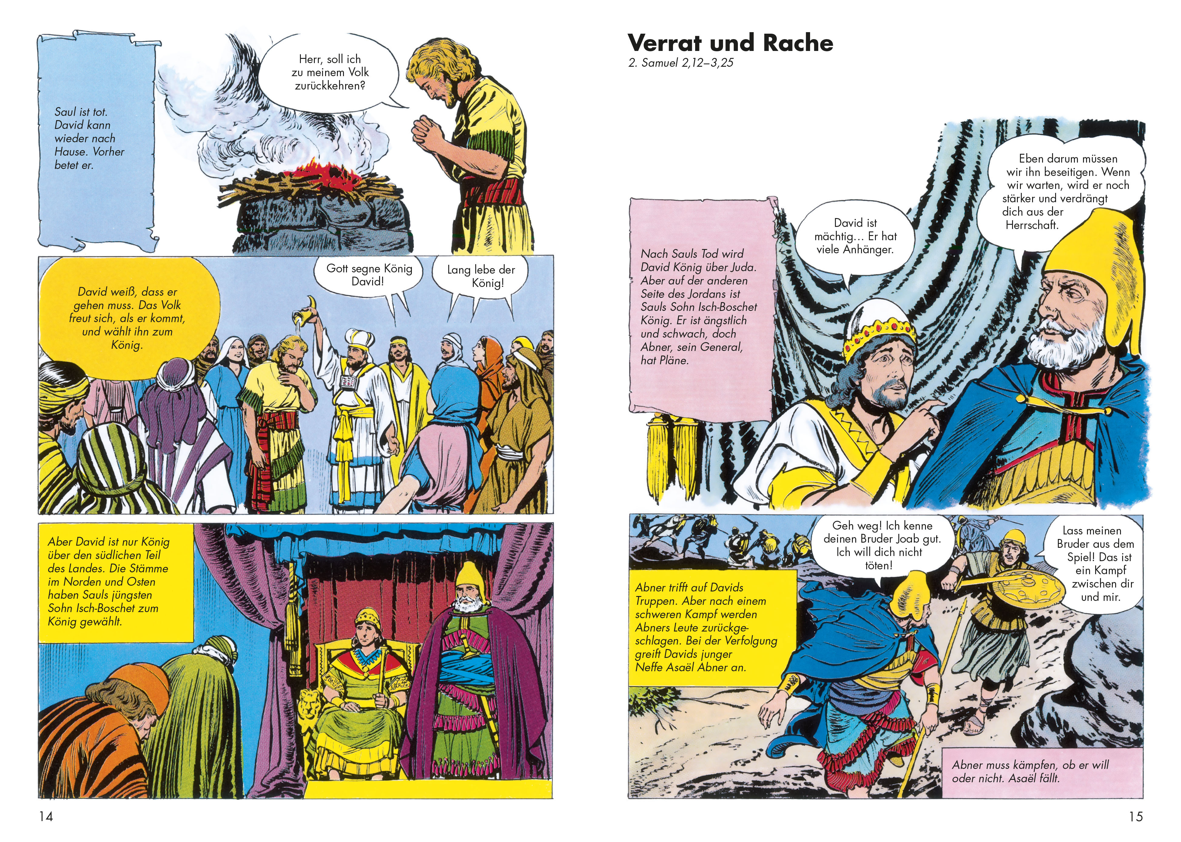 Comic-Reihe »Die Bibel im Bild« – Heft 5: Verrat und Aufruhr