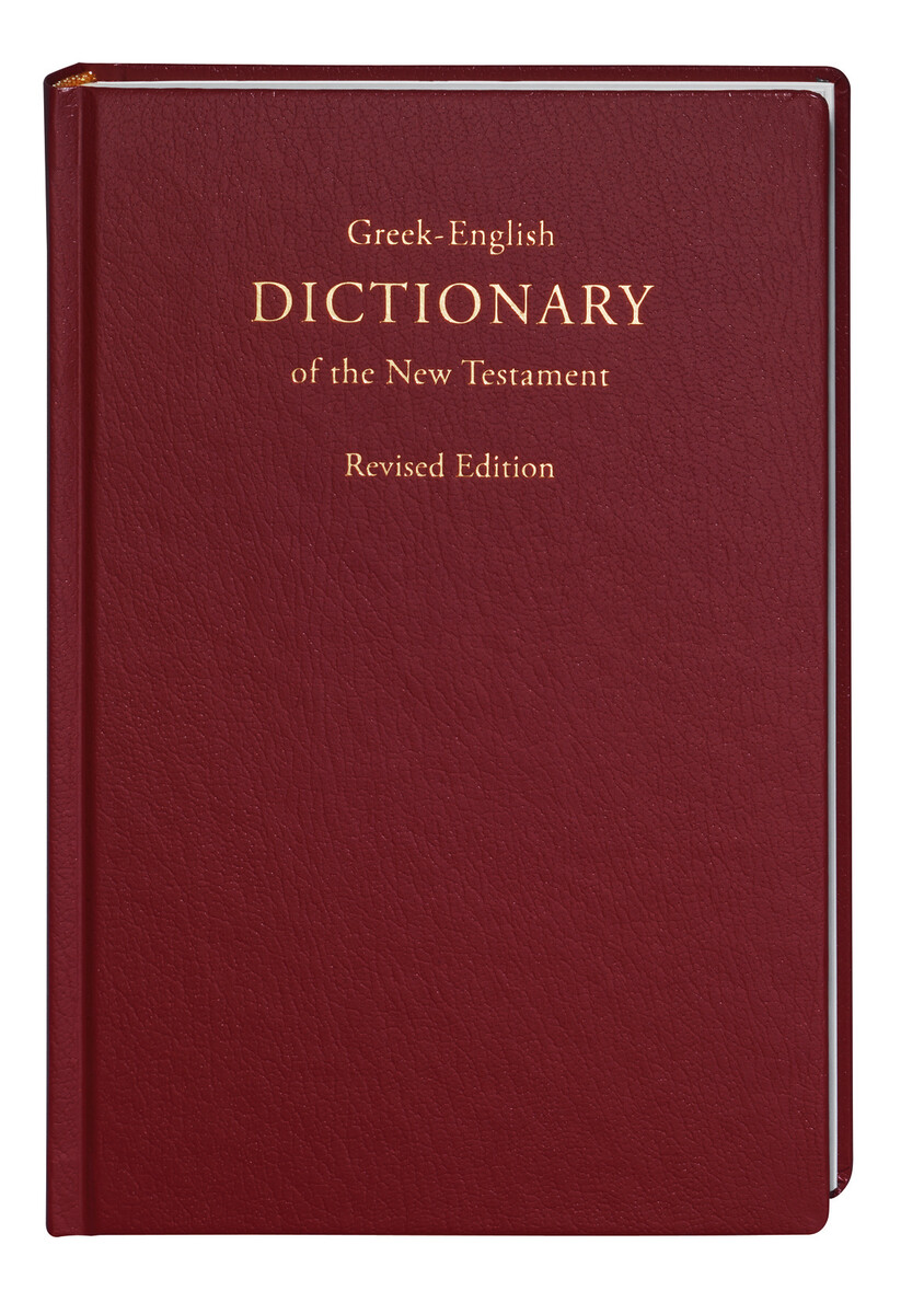 A Concise Greek-English Dictionary of the New Testament A Concise Greek-English Dictionary of the New Testament