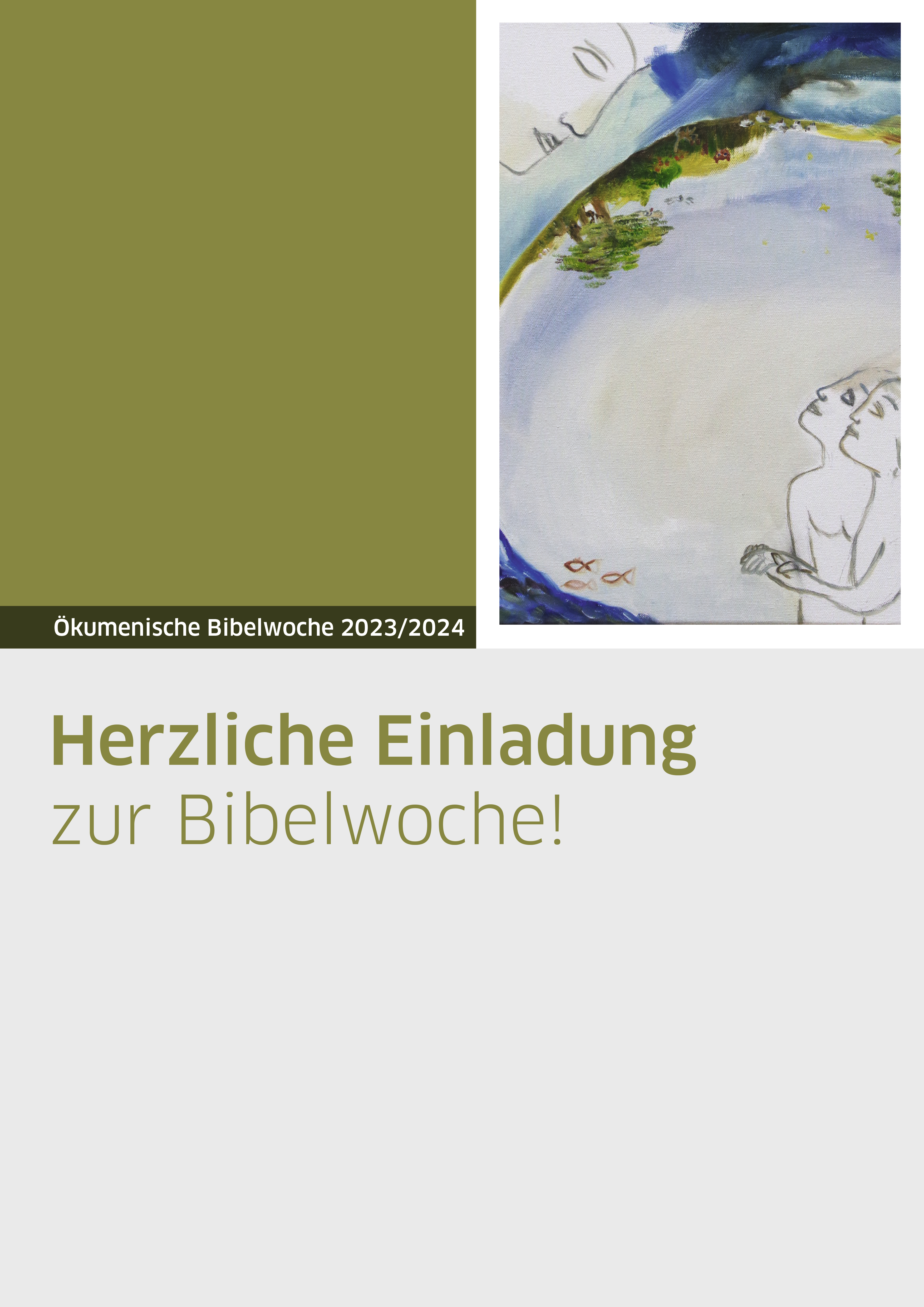 Bibelwoche 2023/2024 Plakat