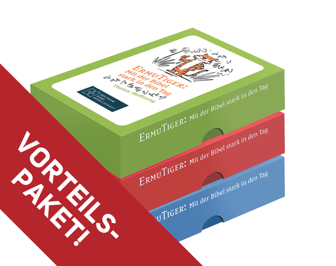 ErmuTiger: Mit der Bibel stark in den Tag. 3er Set ErmuTiger: Mit der Bibel stark in den Tag. 3er Set