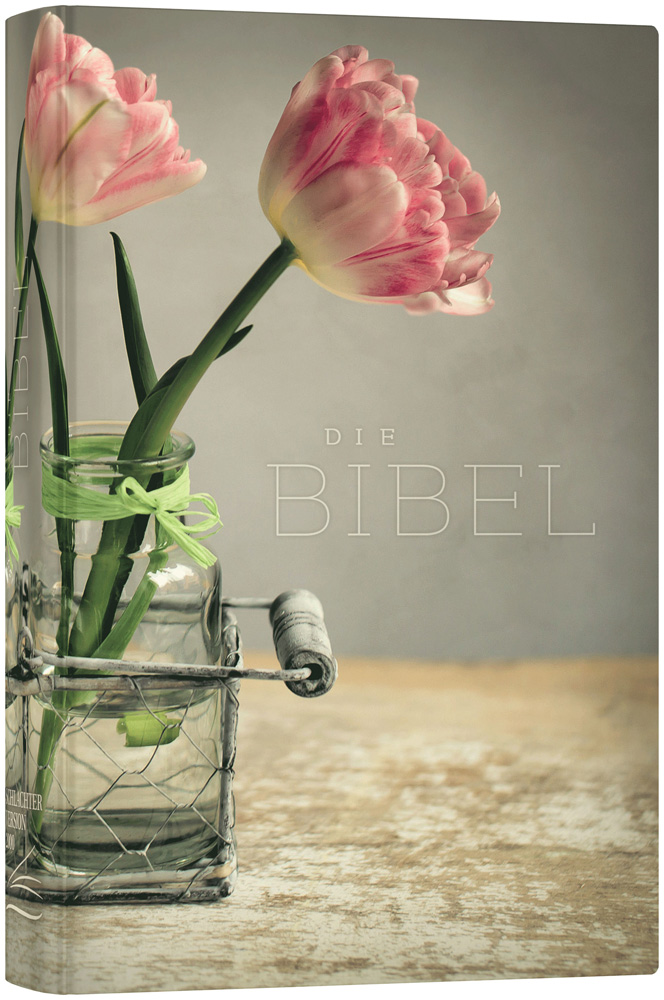 Schlachter-Bibel Taschenformat, Motiv Blumen