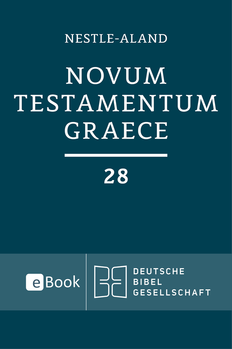 Nestle-Aland. Novum Testamentum Graece. eBook im ePUB-Format