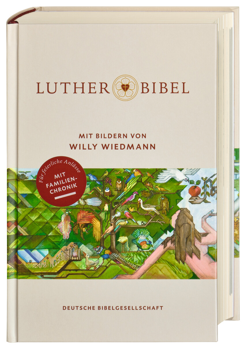 Lutherbibel. Mit Bildern von Willy Wiedmann 