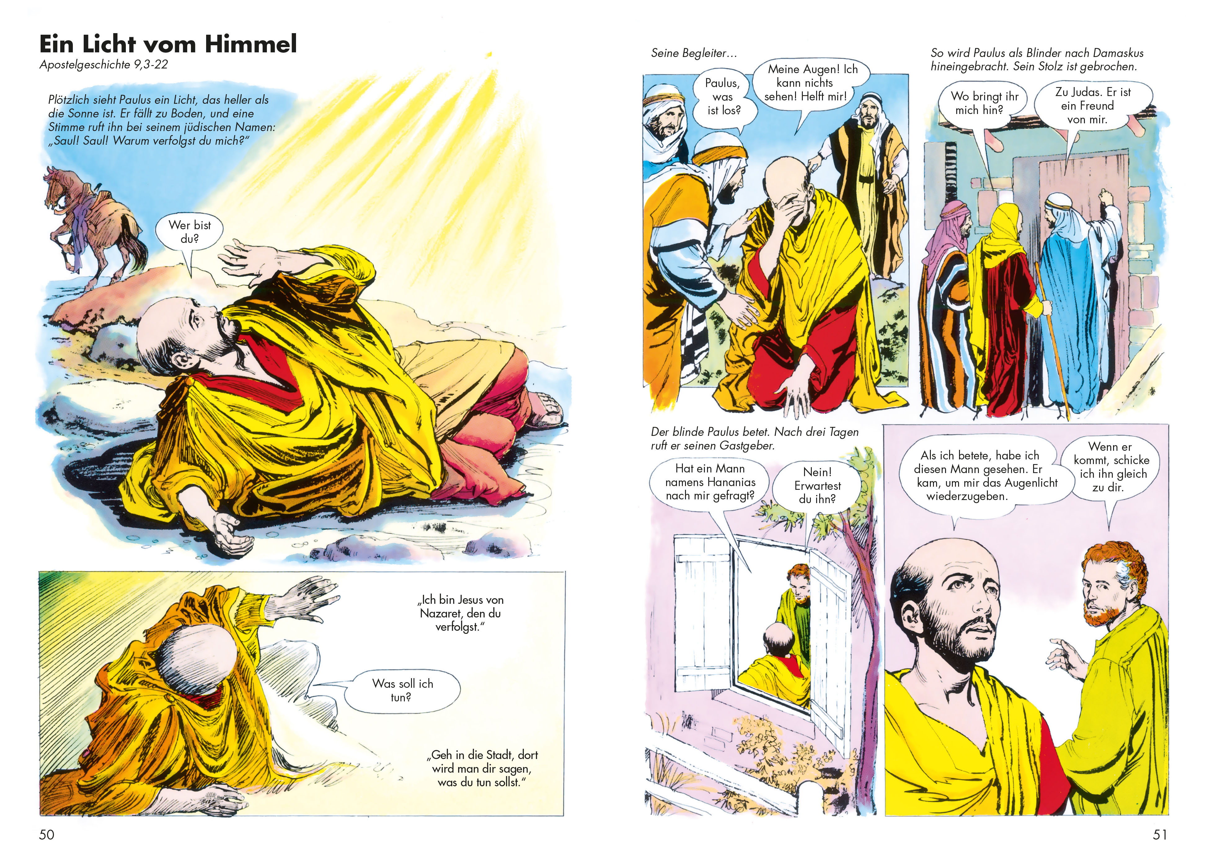 Comic-Reihe »Die Bibel im Bild« – Heft 14: Die Ketten fallen 