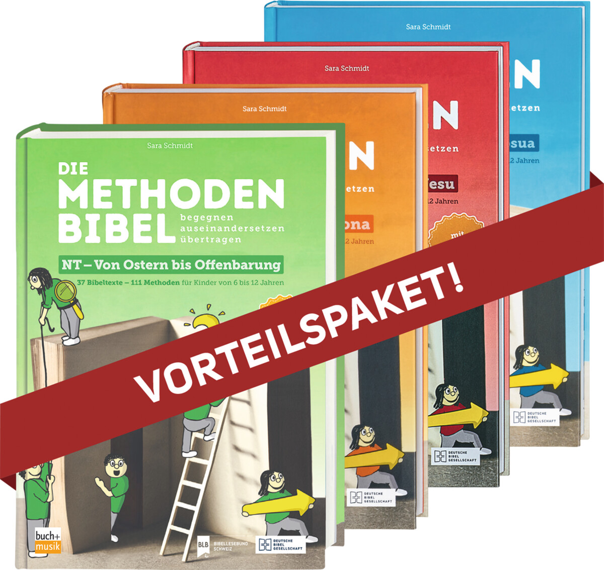 Kombipaket: Die Methodenbibel AT und NT Band 1-4