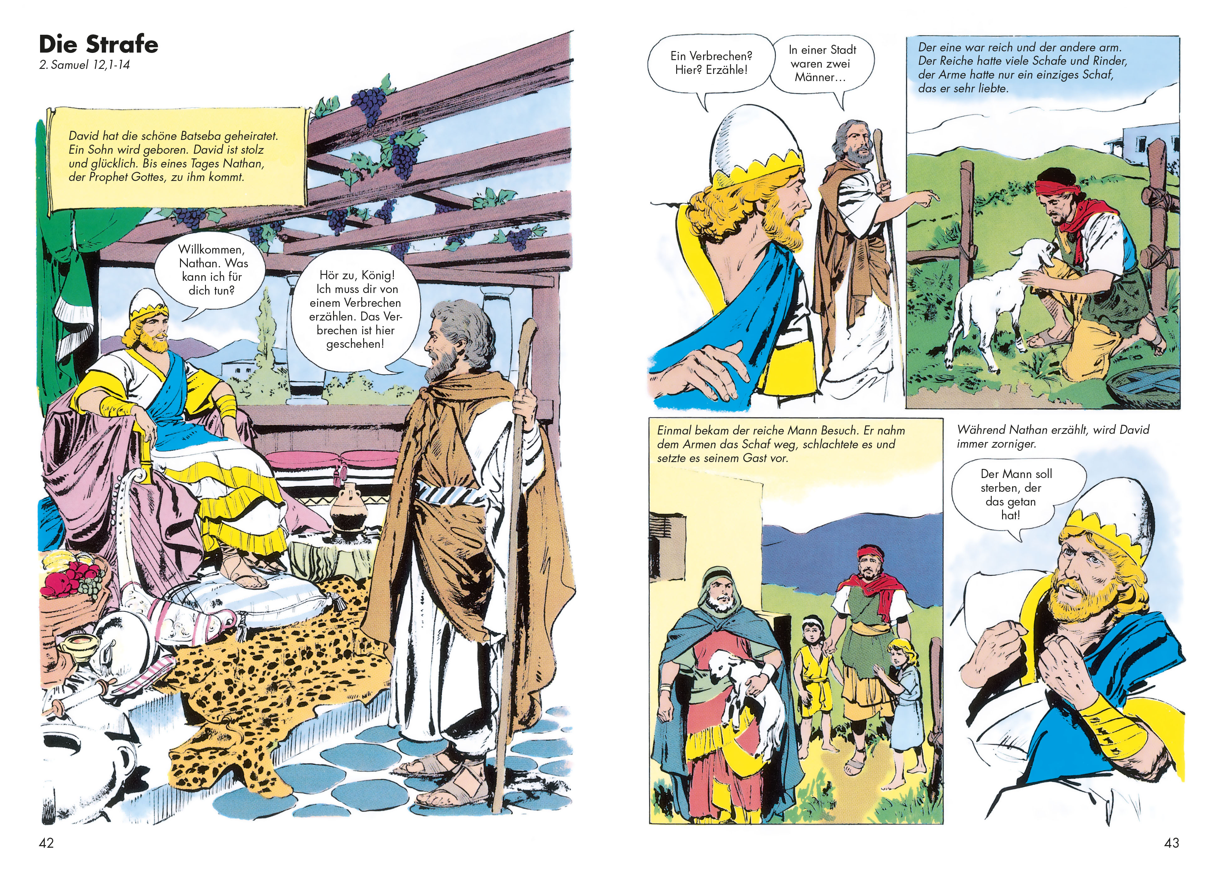 Comic-Reihe »Die Bibel im Bild« – Heft 5: Verrat und Aufruhr