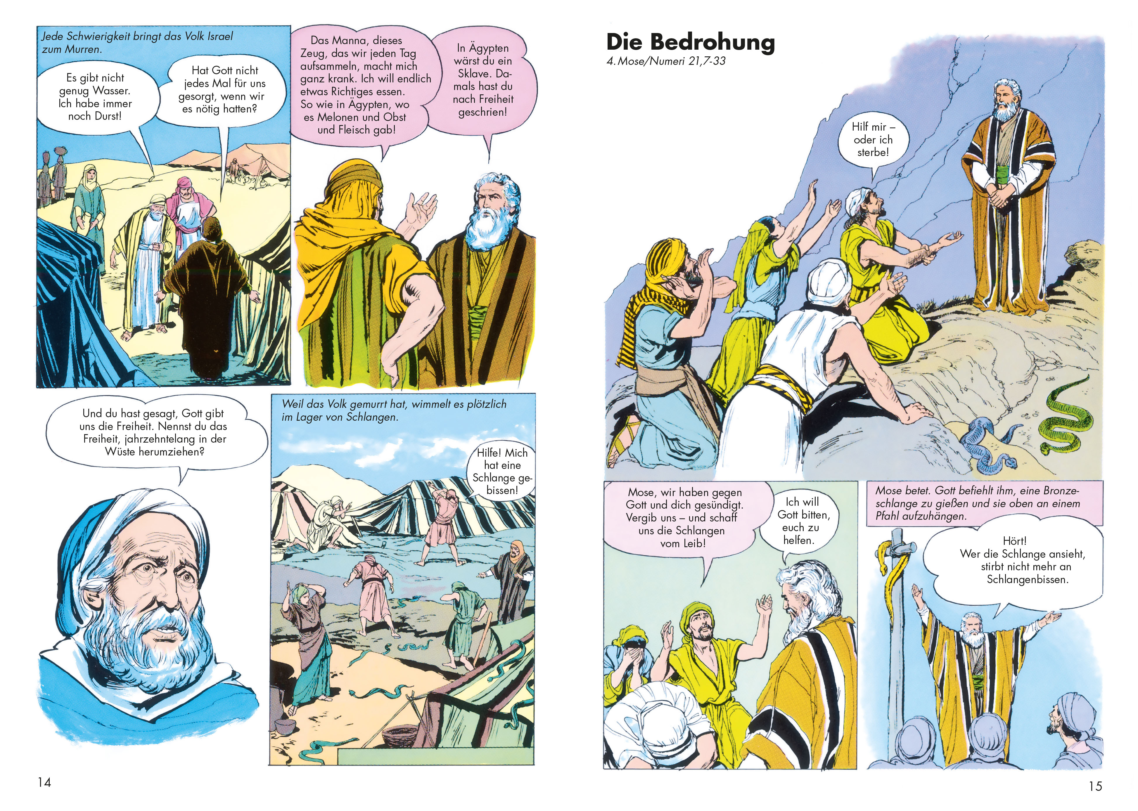 Comic-Reihe »Die Bibel im Bild« – Heft 2: Spione in Jericho