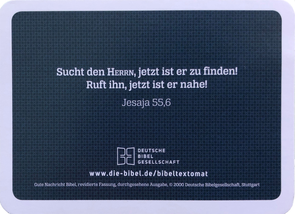 Bibelverskarten für Bibeltextomat (4 x 50 Karten) Bibelverskarten für Bibeltextomat (4 x 50 Karten)