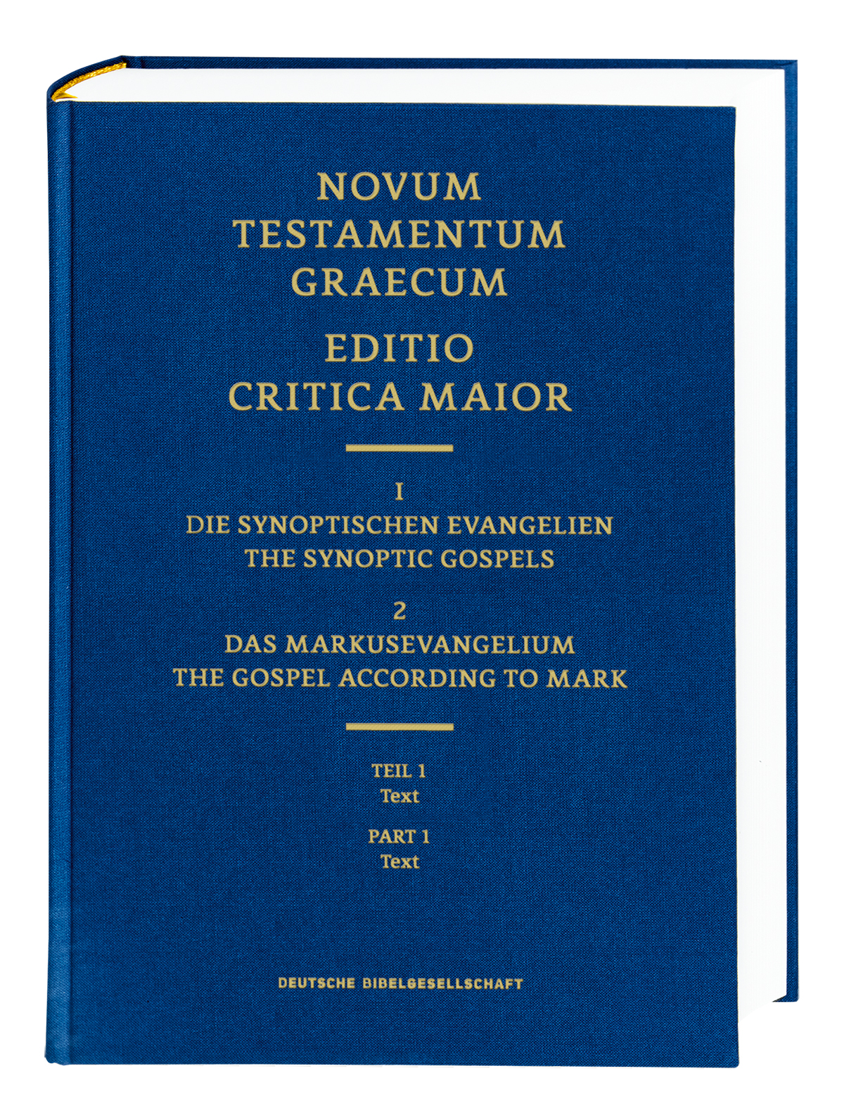 ECM I.2/1. Markusevangelium. Text ECM I.2/1. Markusevangelium. Text