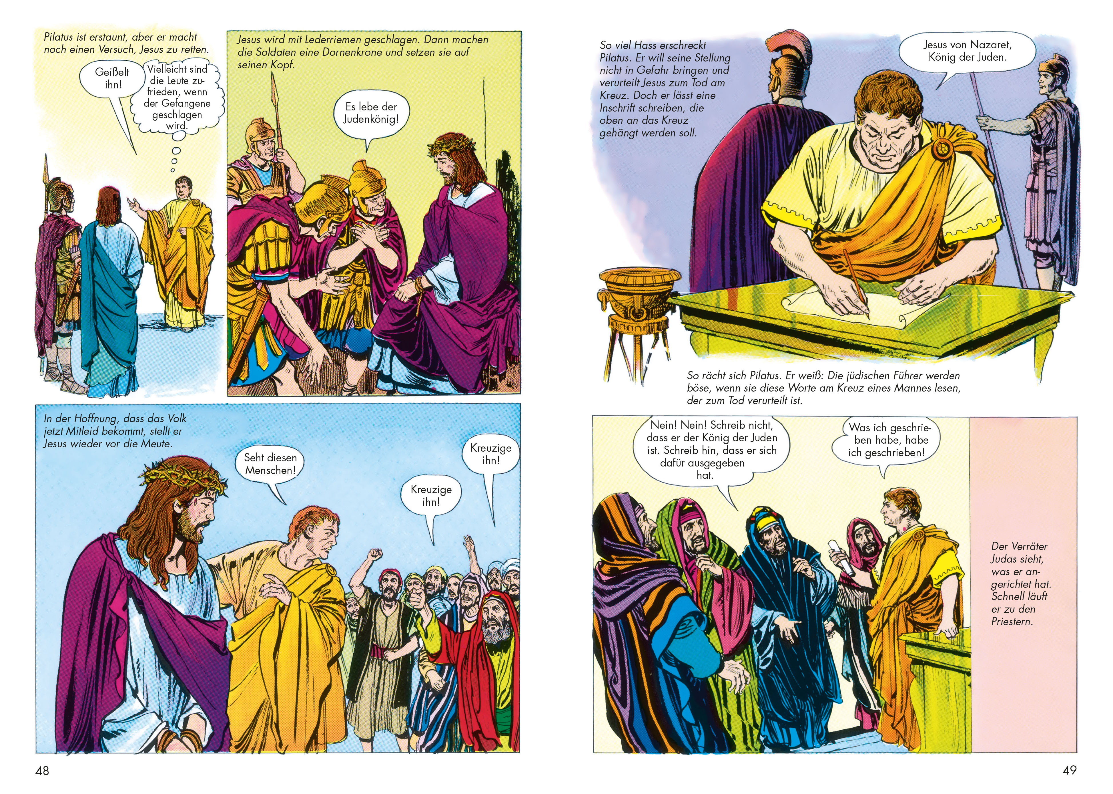 Comic-Reihe »Die Bibel im Bild« – Heft 13: Schuldlos verurteilt