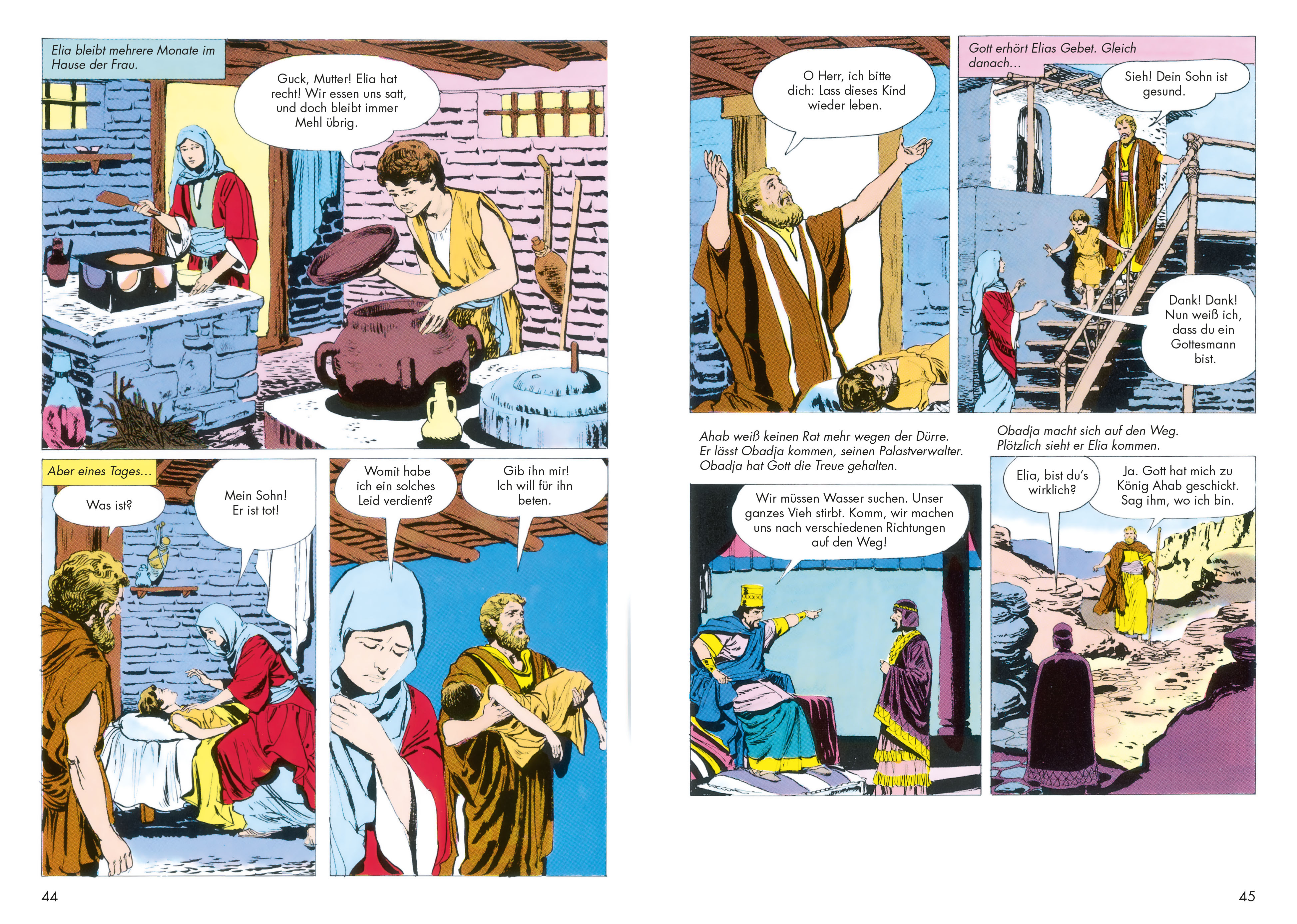 Comic-Reihe »Die Bibel im Bild« – Heft 6: Antwort mit Feuer 