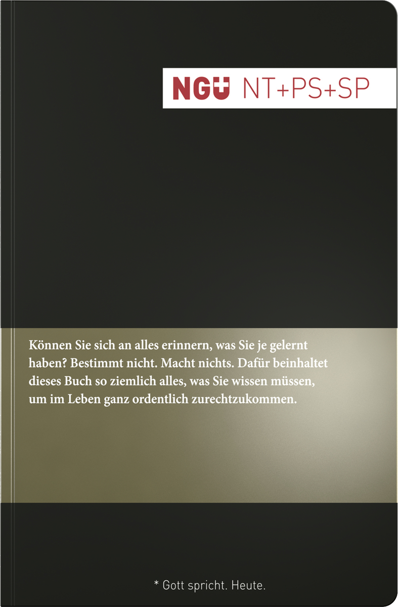 Neue Genfer Übersetzung. Neues Testament, Psalmen und Sprüche. Paperback Neue Genfer Übersetzung. Neues Testament, Psalmen und Sprüche. Paperback