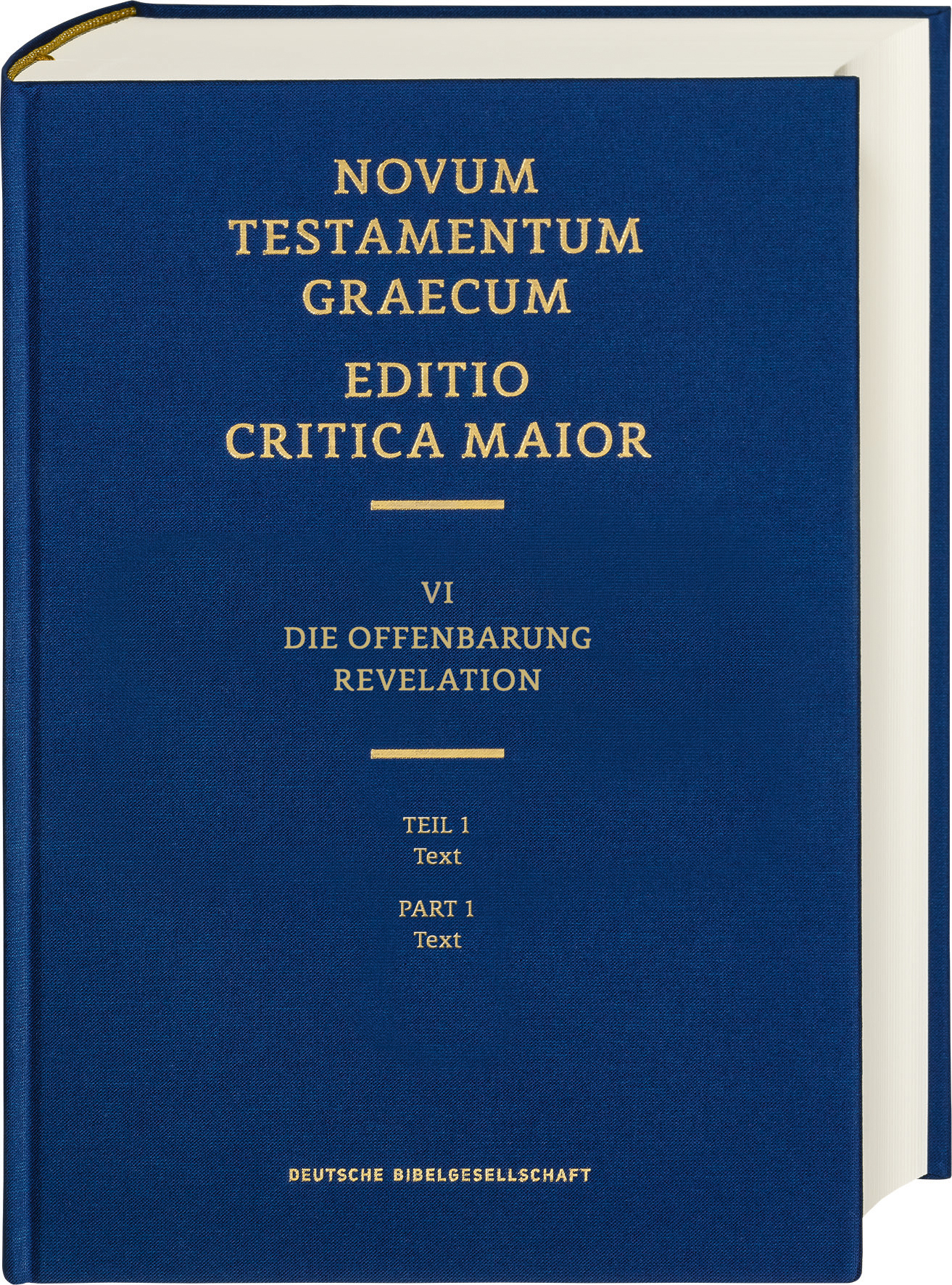 ECM VI/1. Offenbarung. Text 