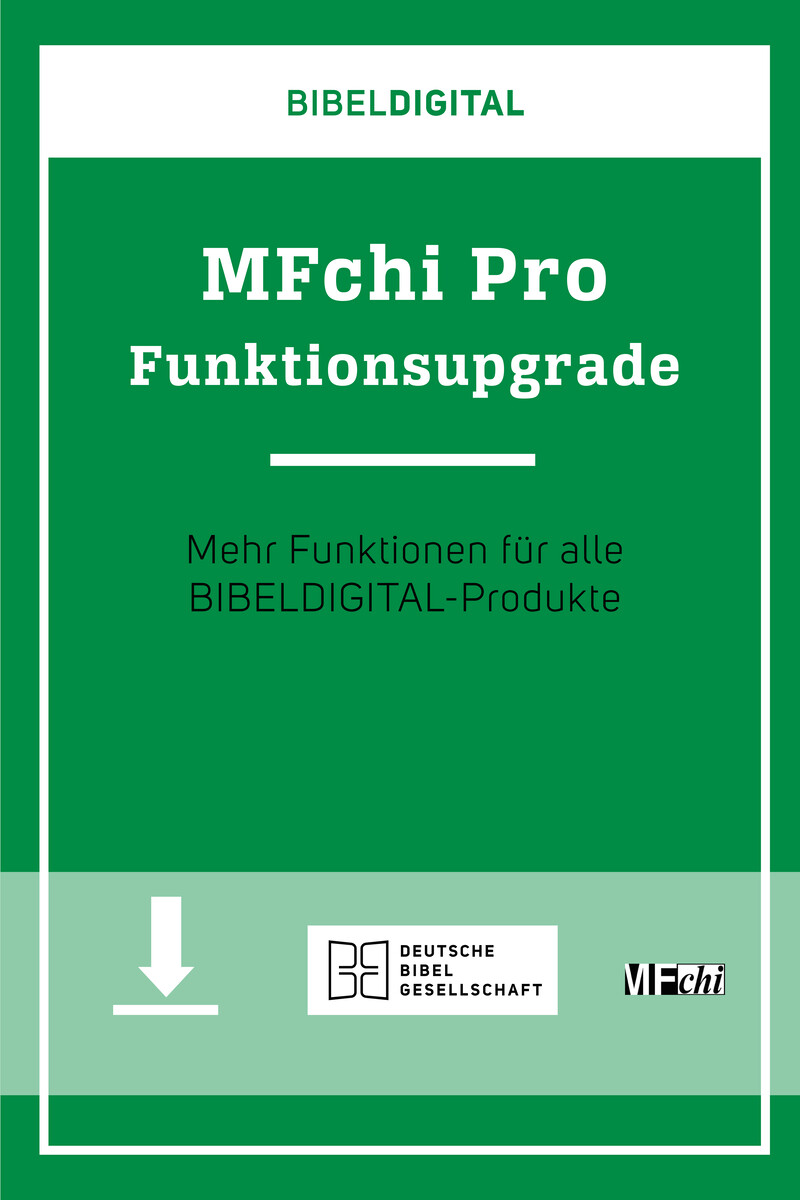 BIBELDIGITAL. MFchi pro Funktionsupgrade
