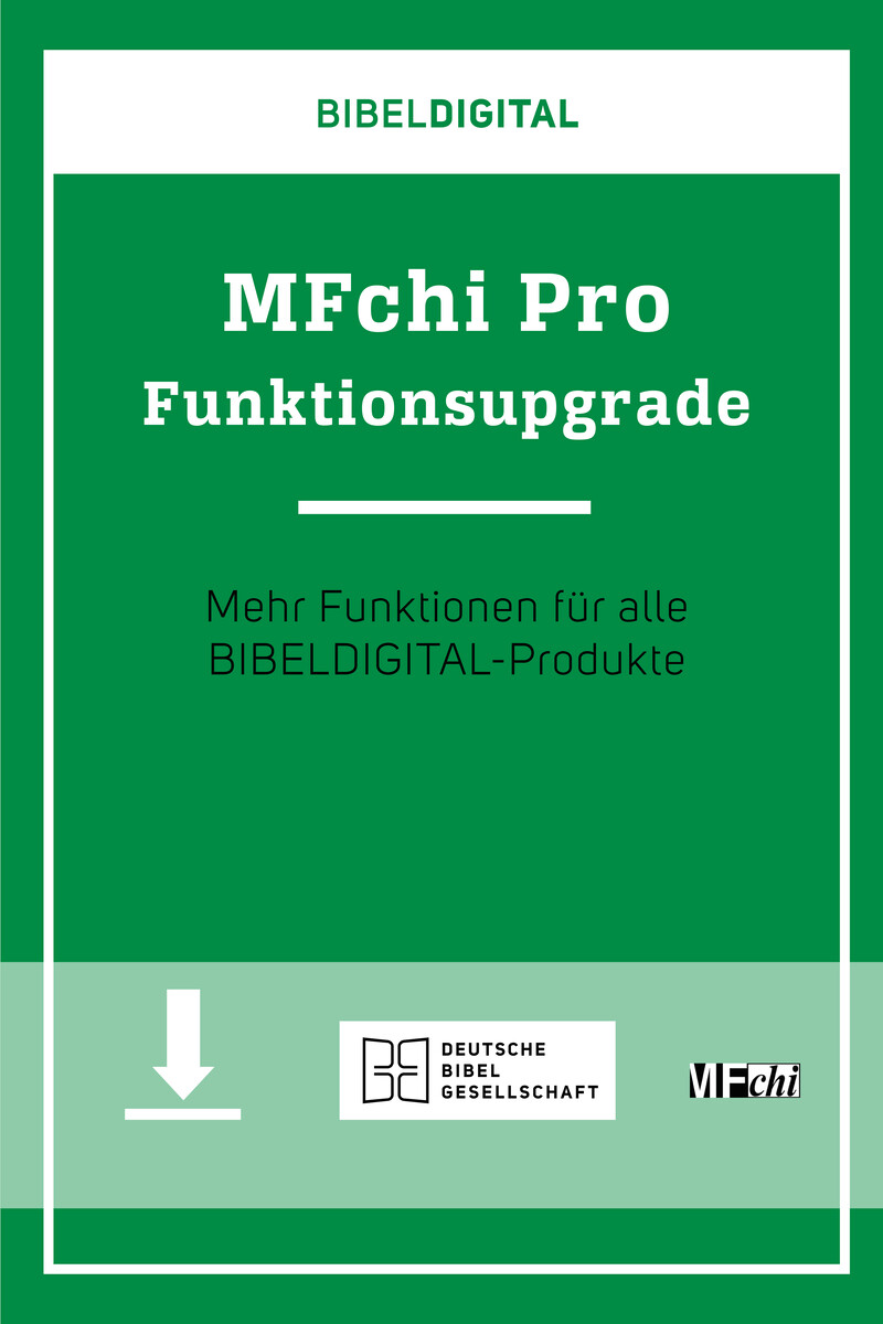 BIBELDIGITAL. MFchi pro Funktionsupgrade BIBELDIGITAL. MFchi pro Funktionsupgrade