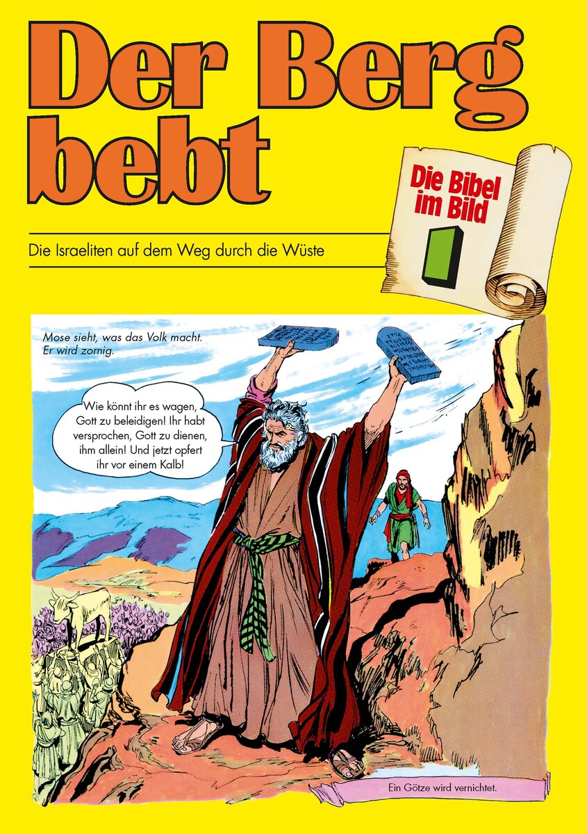 Comic-Reihe »Die Bibel im Bild« – Heft 1: Der Berg bebt