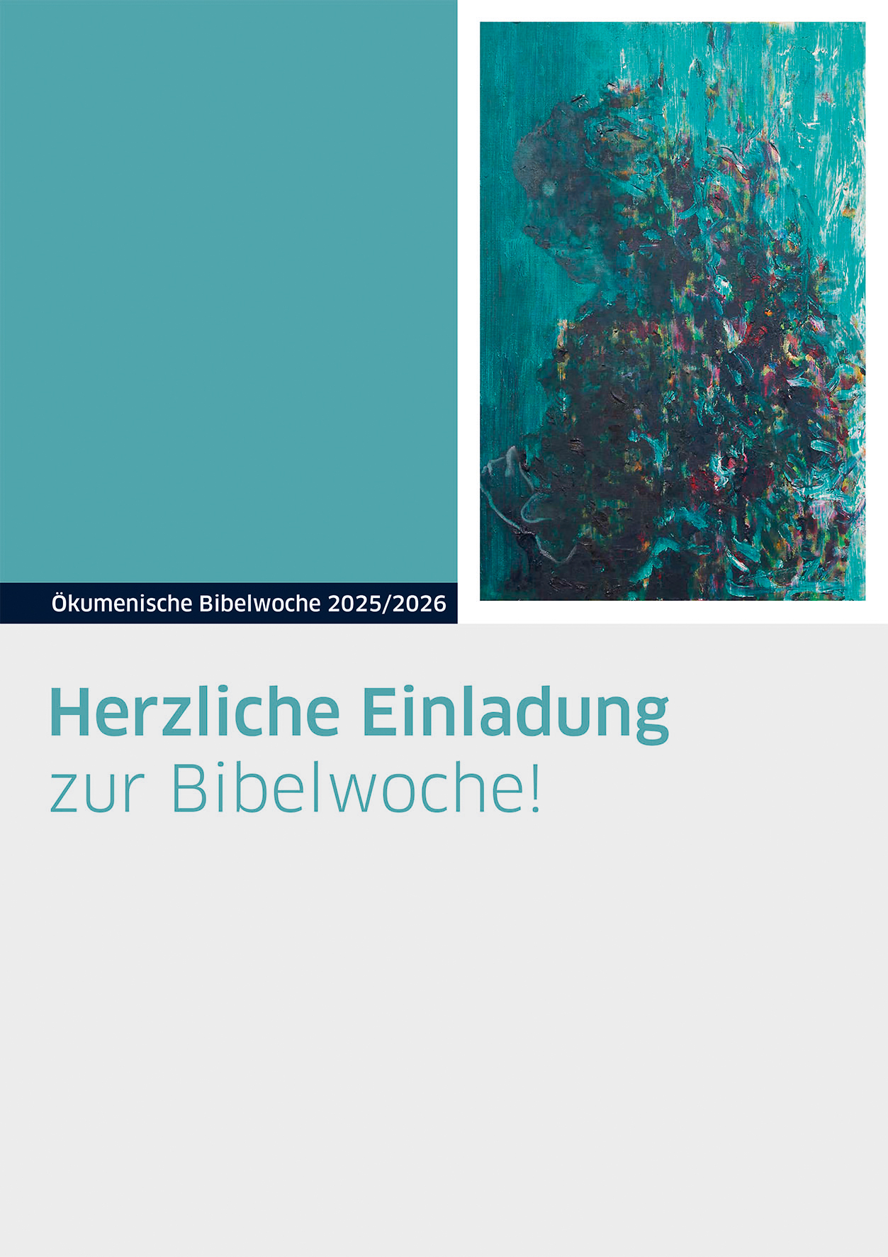 Bibelwoche 2025/2026 Plakat
