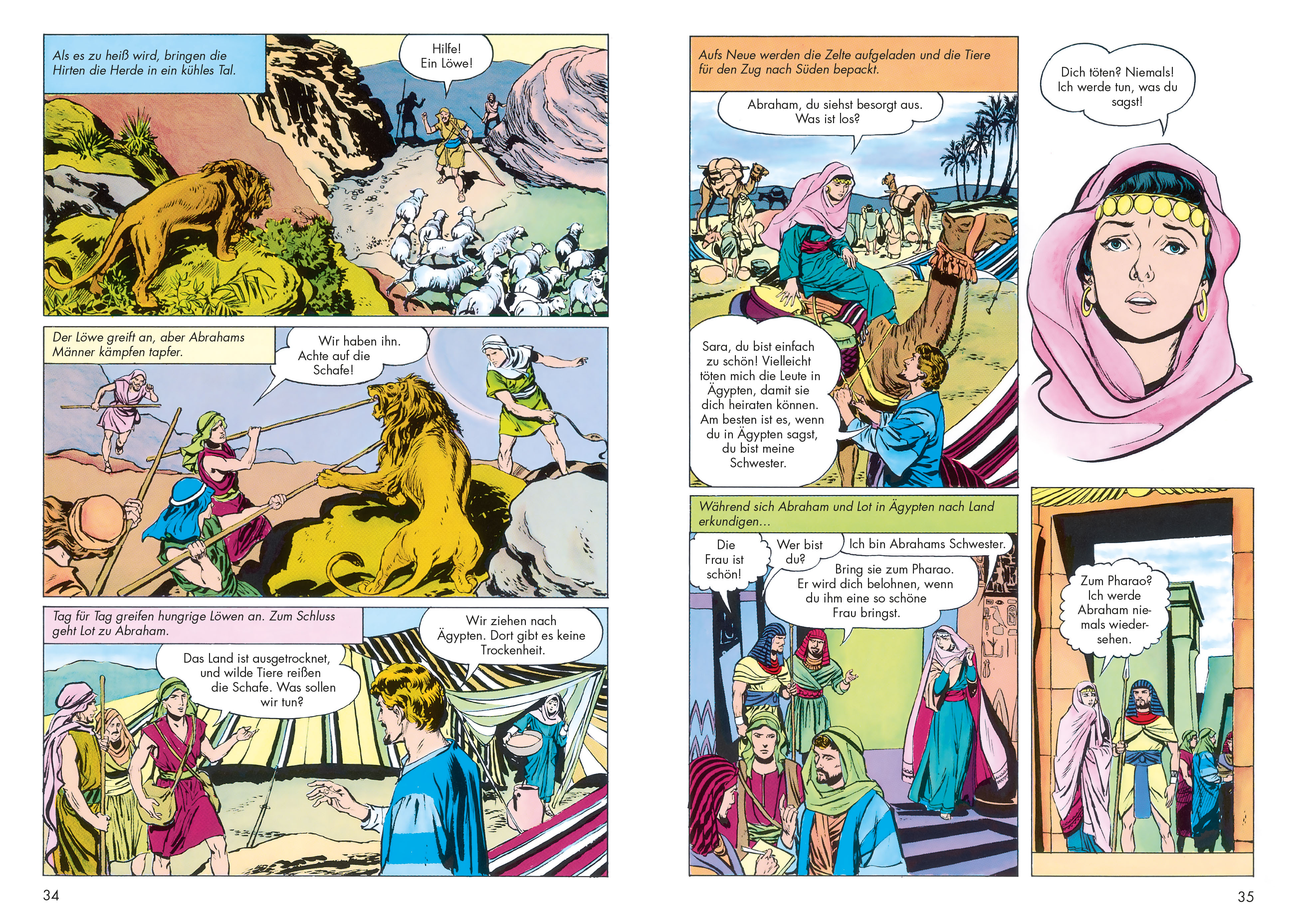 Comic-Reihe »Die Bibel im Bild« – Heft 10: In die Fremde 