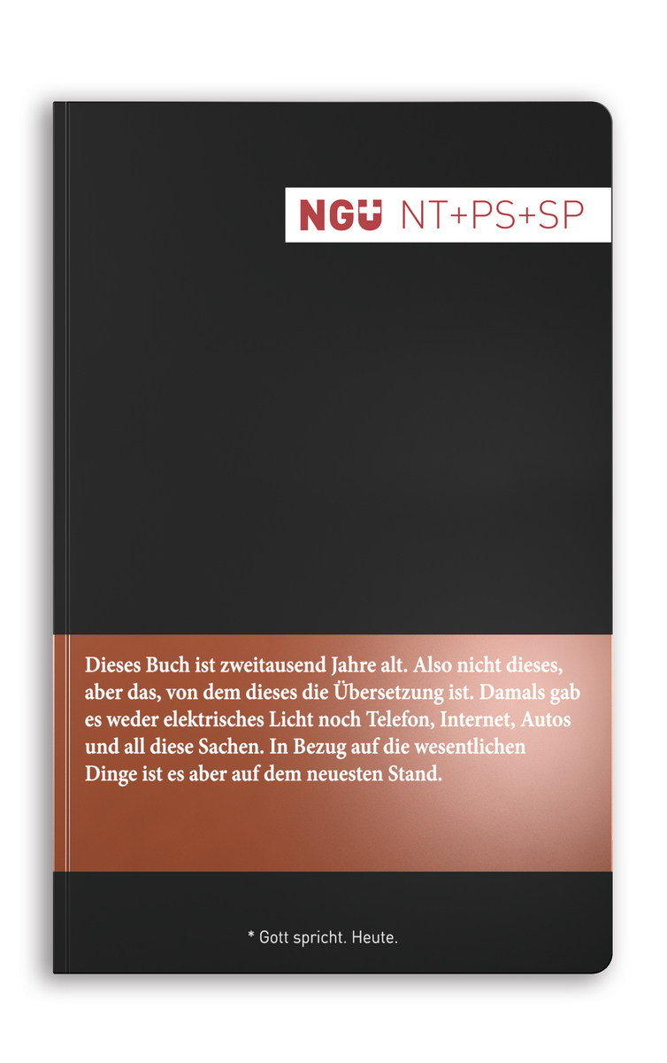 NGÜ. Neues Testament, Psalmen und Sprüche. Pocketausgabe